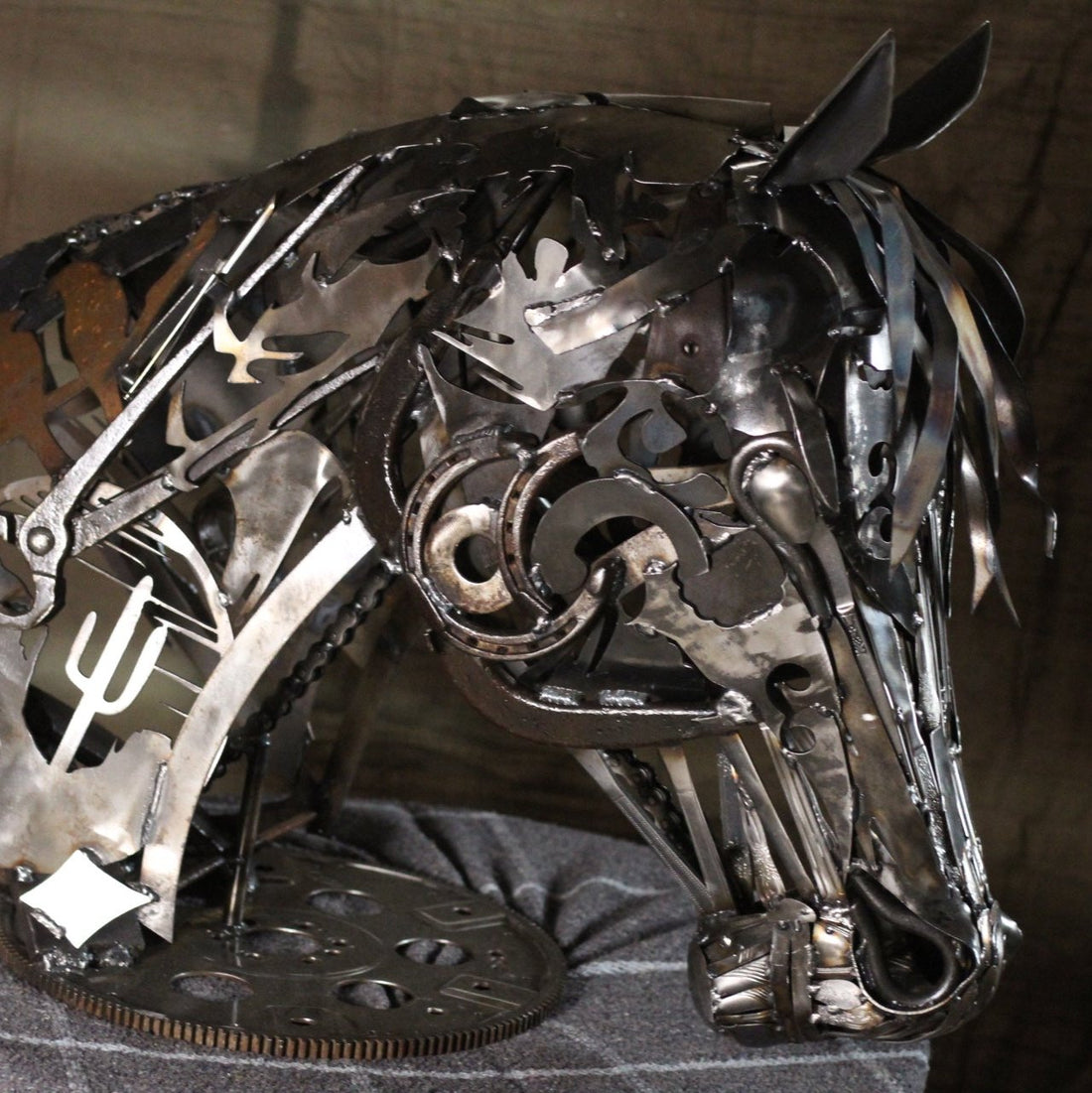 silverware horse head