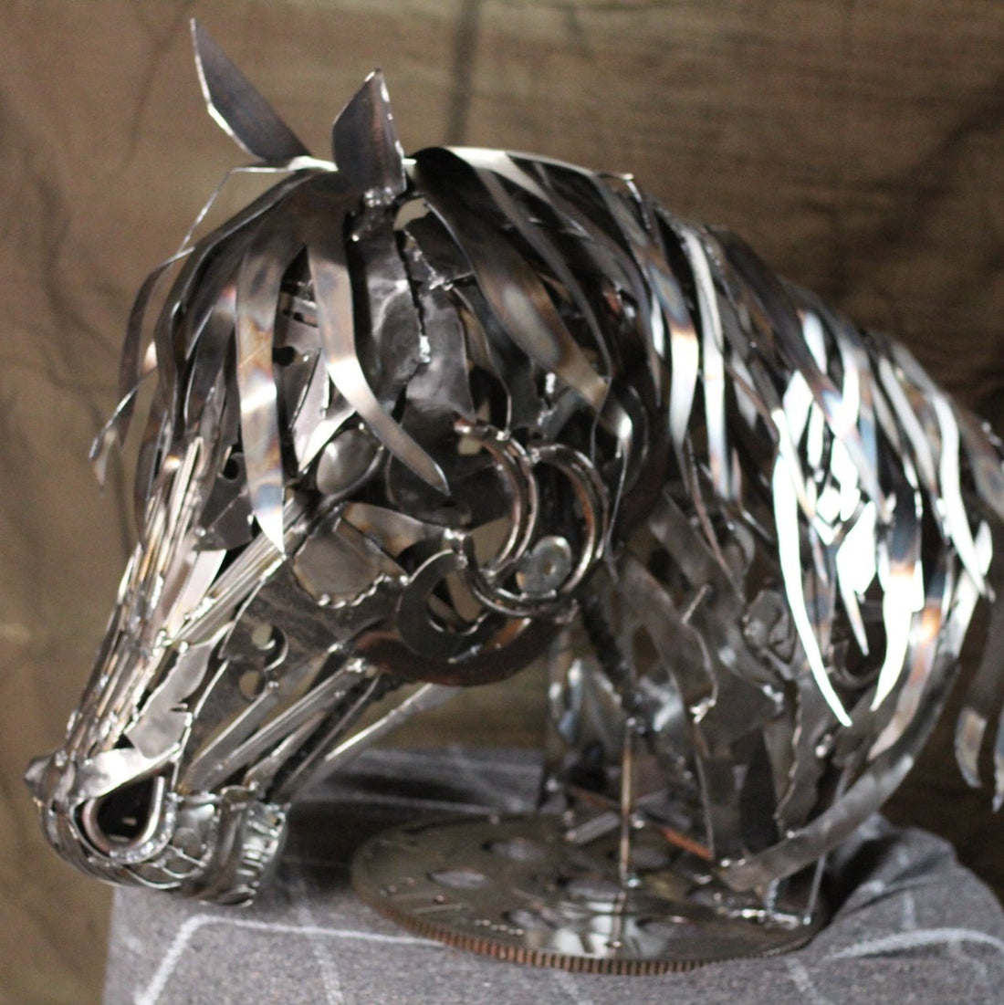 silverware horse head