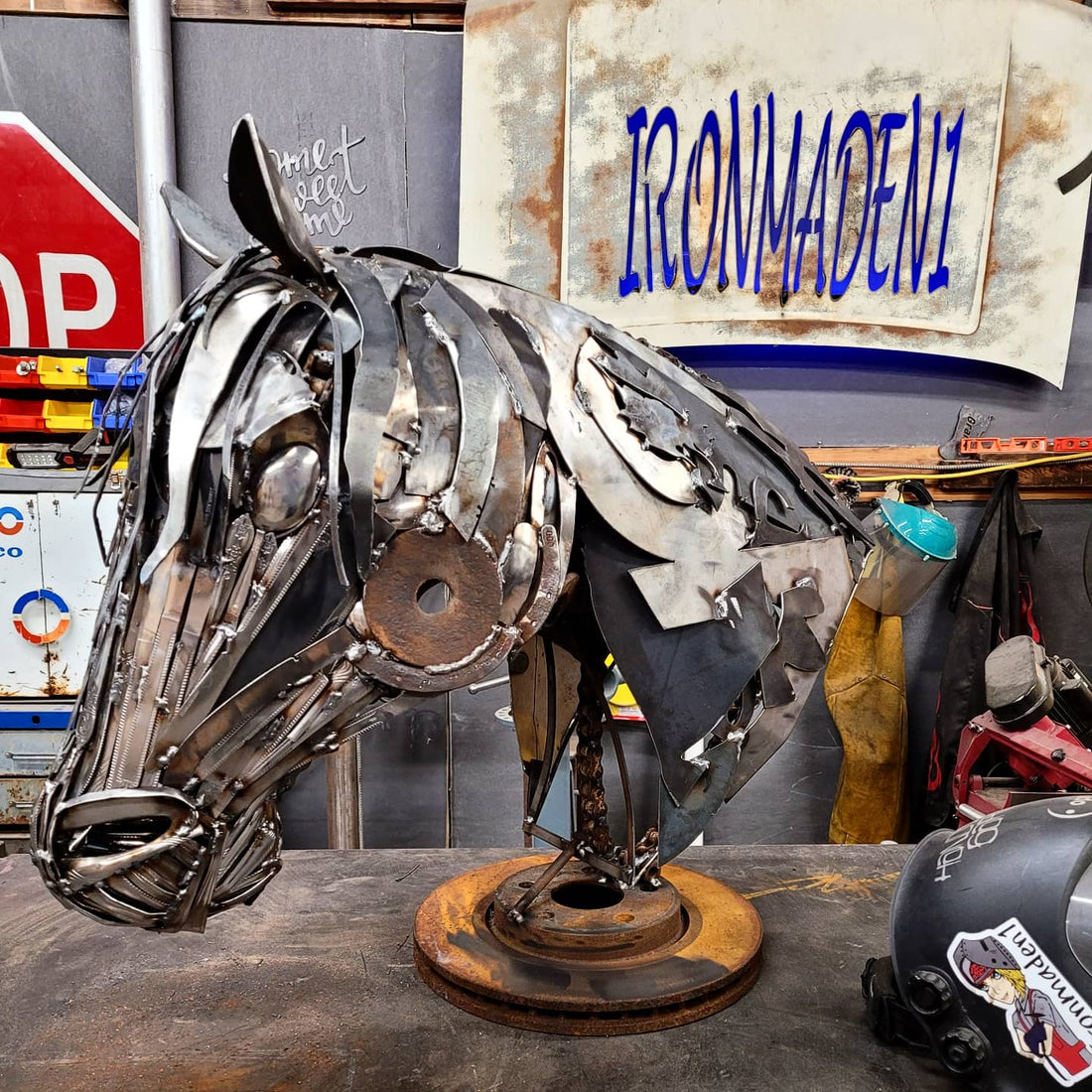 silverware horse head