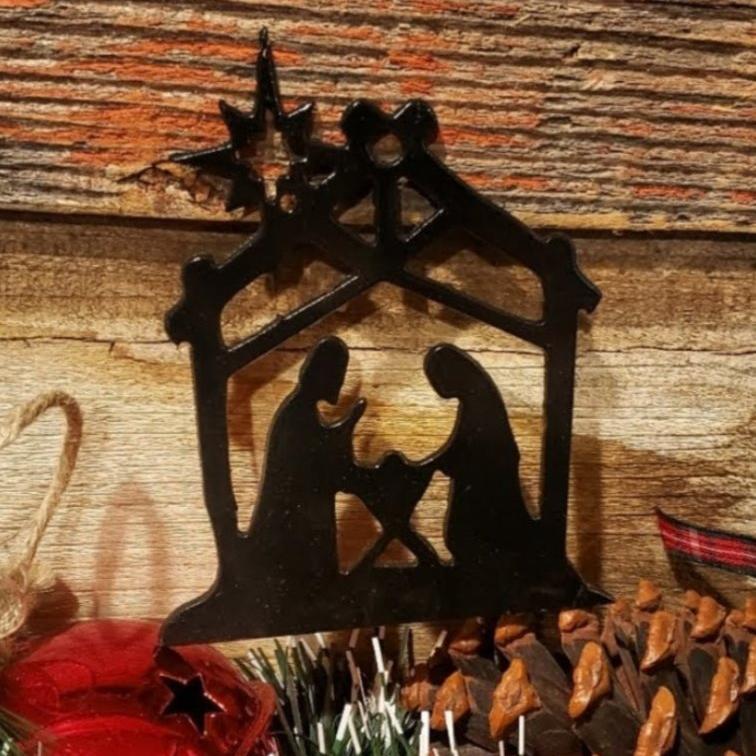 nativity Christmas ornament