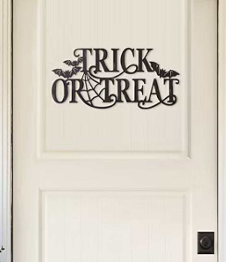 Trick or Treat Sign