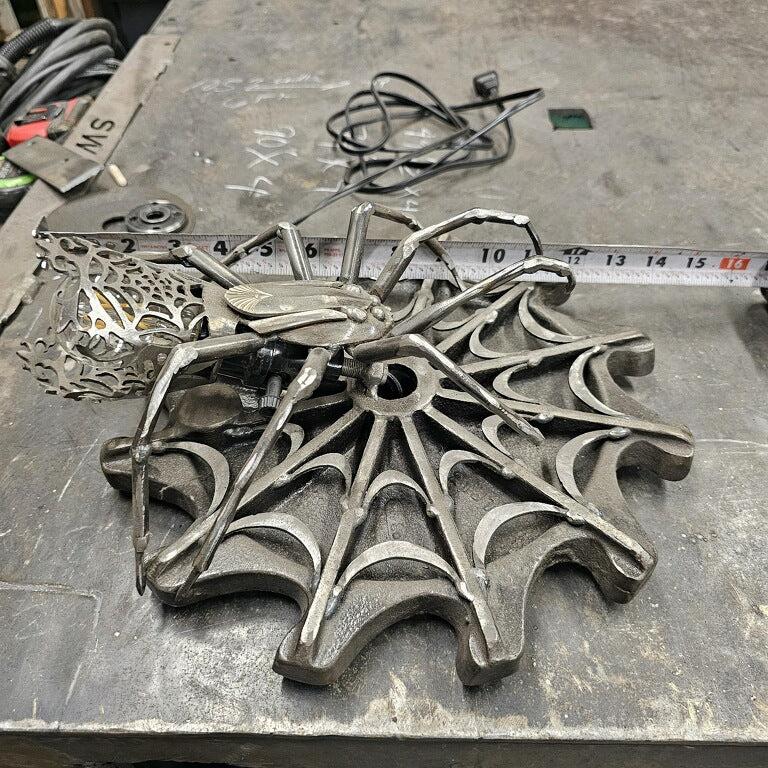 metal spider lamp